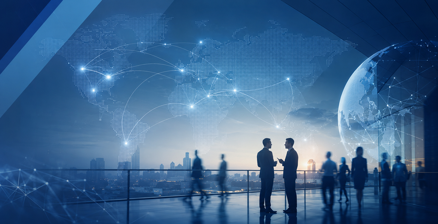 International business consulting team